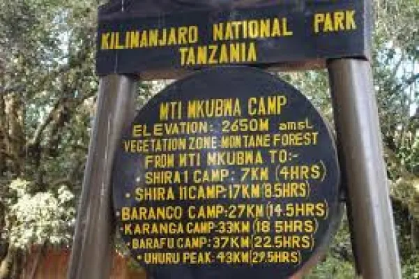 Shira Plateau → Lava Tower → Barranco Camp
